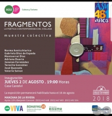 FRAGMENTOS  La poética contemporánea del collage - Muestra Colectiva - Artista: Gabriela Díaz de Espada - Jueves, 2 de Agosto de 2018